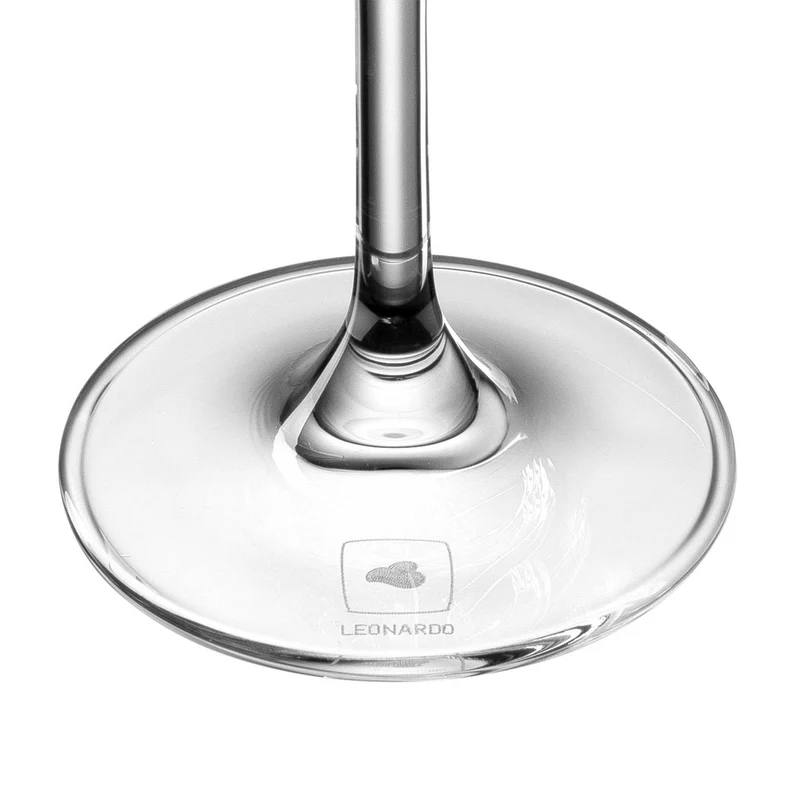 Personalisiertes Leonardo Grappaglas mit Gravur von Name & Ornamentmotiv | Geschenk für Genießer