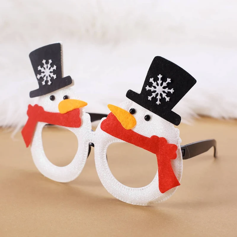 Spaß-Brille im weihnachtlichen Design