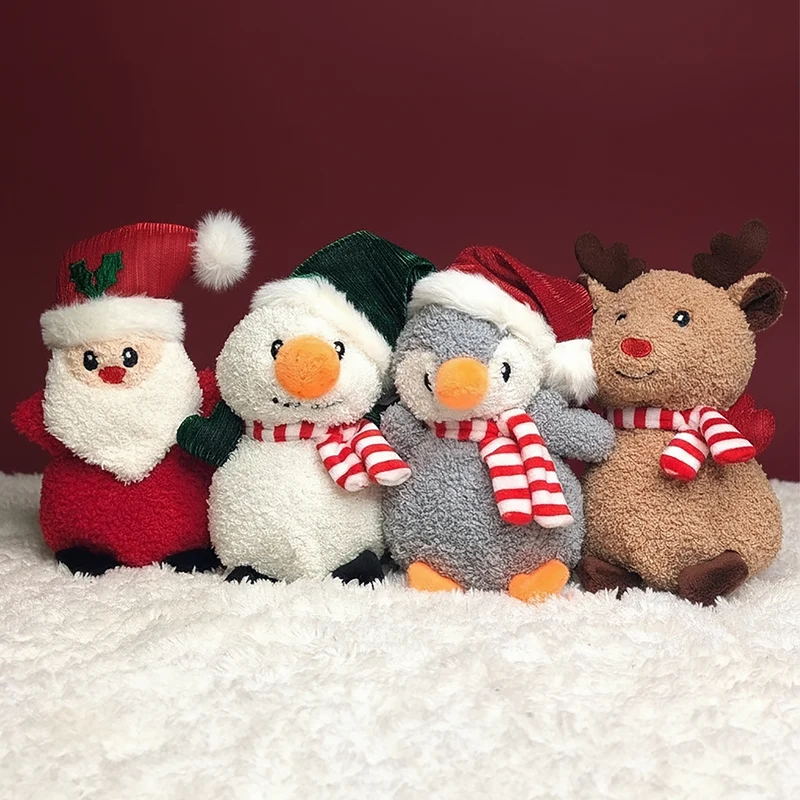 Weihnachts-Stofftiere in 4 Varianten | Kuscheltiere