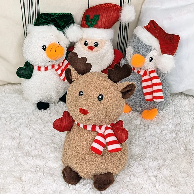 Weihnachts-Stofftiere in 4 Varianten | Kuscheltiere