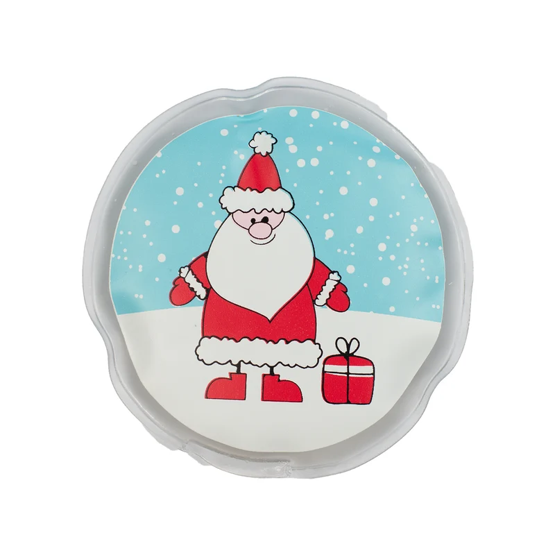 Handwärmer mit Weihnachtsmotiven | Rund