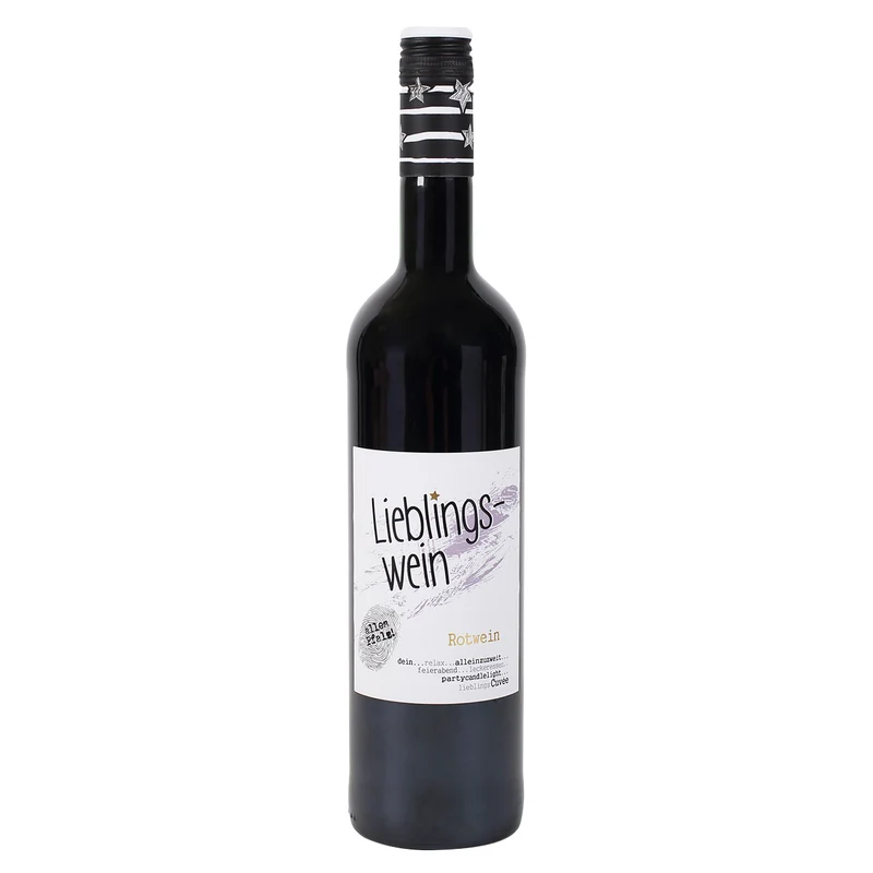 Lieblingswein Cuvée Rotwein Halbtrocken 0,75 l