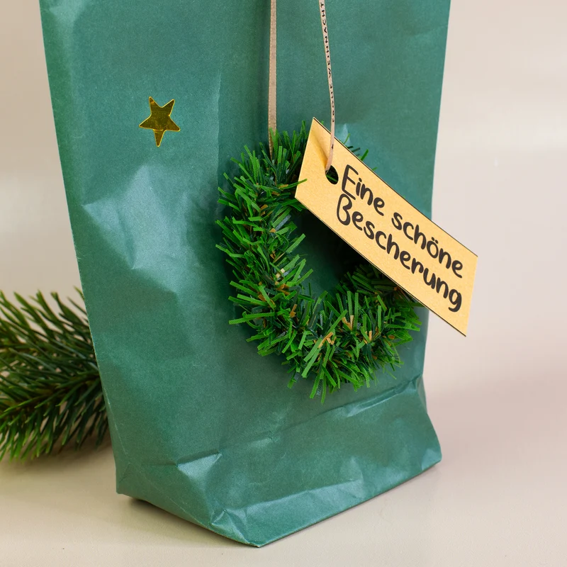 Wundertüte - Eine schöne Bescherung - kleine handgefertigte Überraschung für Weihnachten und Advent