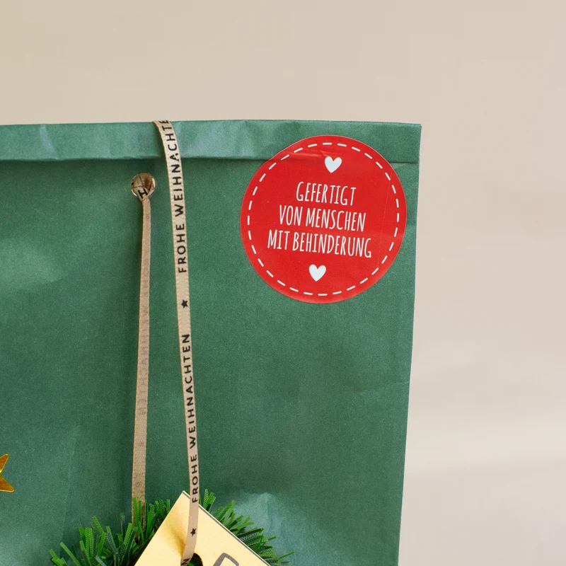 Wundertüte - Eine schöne Bescherung - kleine handgefertigte Überraschung für Weihnachten und Advent