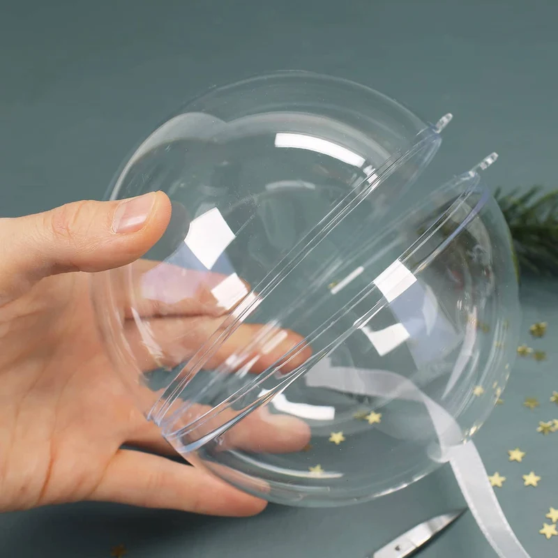 Deko Kugel - Transparent in verschiedenen Größen