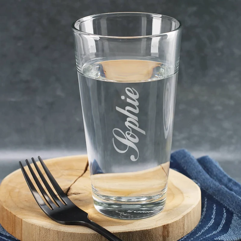 Longdrink-Glas mit persönlicher Namensgravur