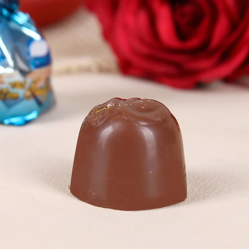 Pralinenherz zum Zuckerfest mit Wunschtext | Eid Mubarak Pralinen | 2 Sorten & Farbauswahl
