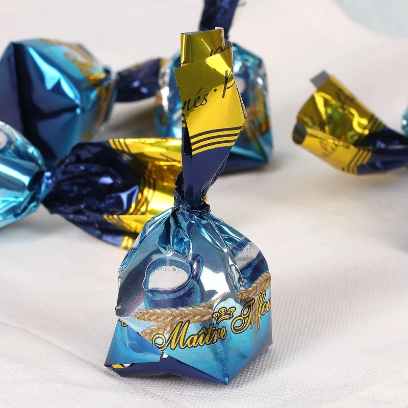 Pralinenherz zum Zuckerfest mit Wunschtext | Eid Mubarak Pralinen | 2 Sorten & Farbauswahl