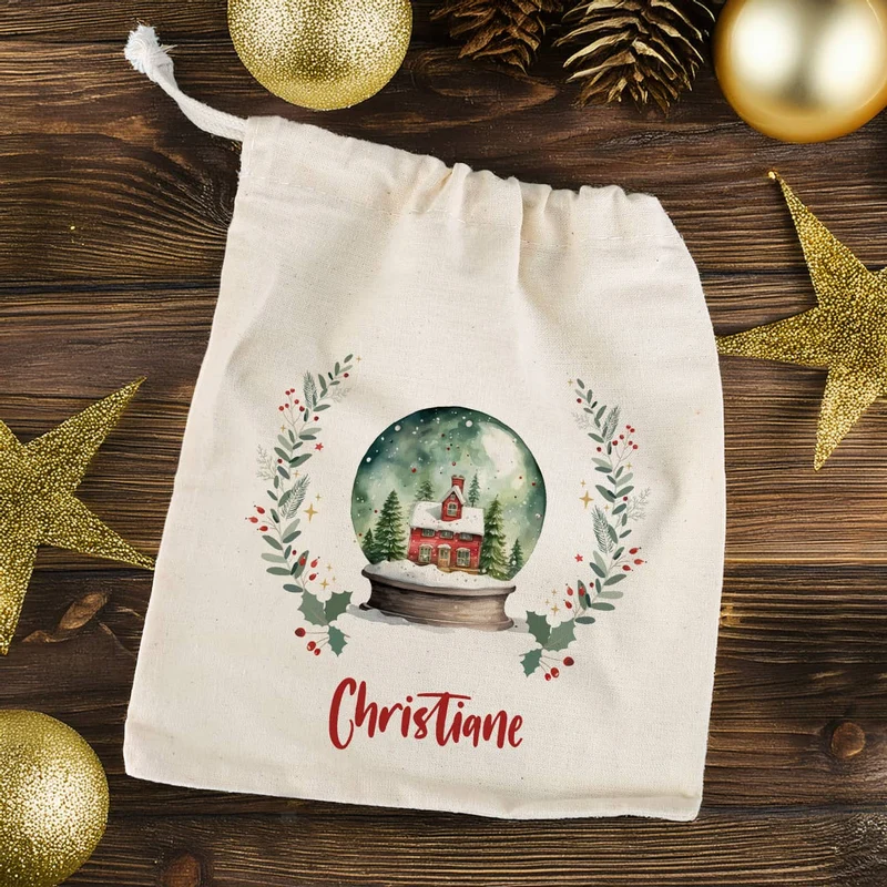 Kleiner Nikolaussack mit verschiedenen Motiven und Name