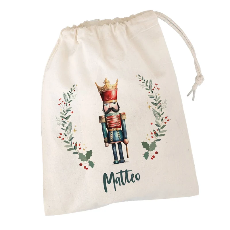 Kleiner Nikolaussack mit verschiedenen Motiven und Name