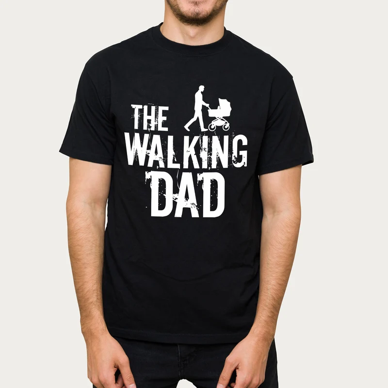 T-Shirt für Papas zum Vatertag oder Geburtstag | The Walking Dad | Motivwahl