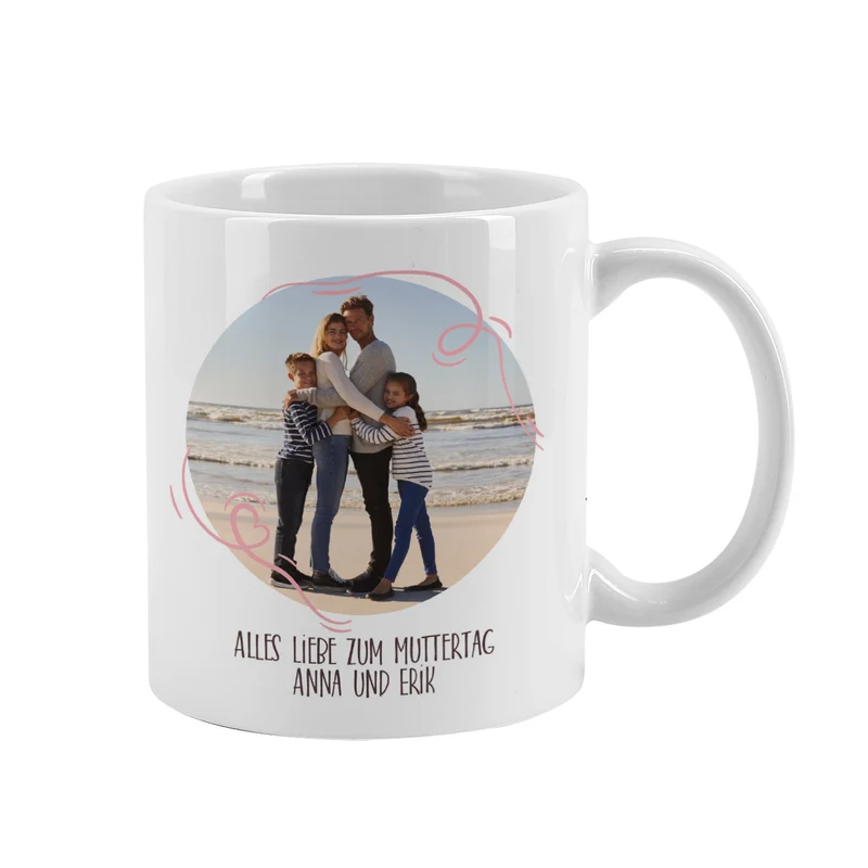 Personalisierte Fototasse für Mama zum Muttertag | Alles Liebe Mama