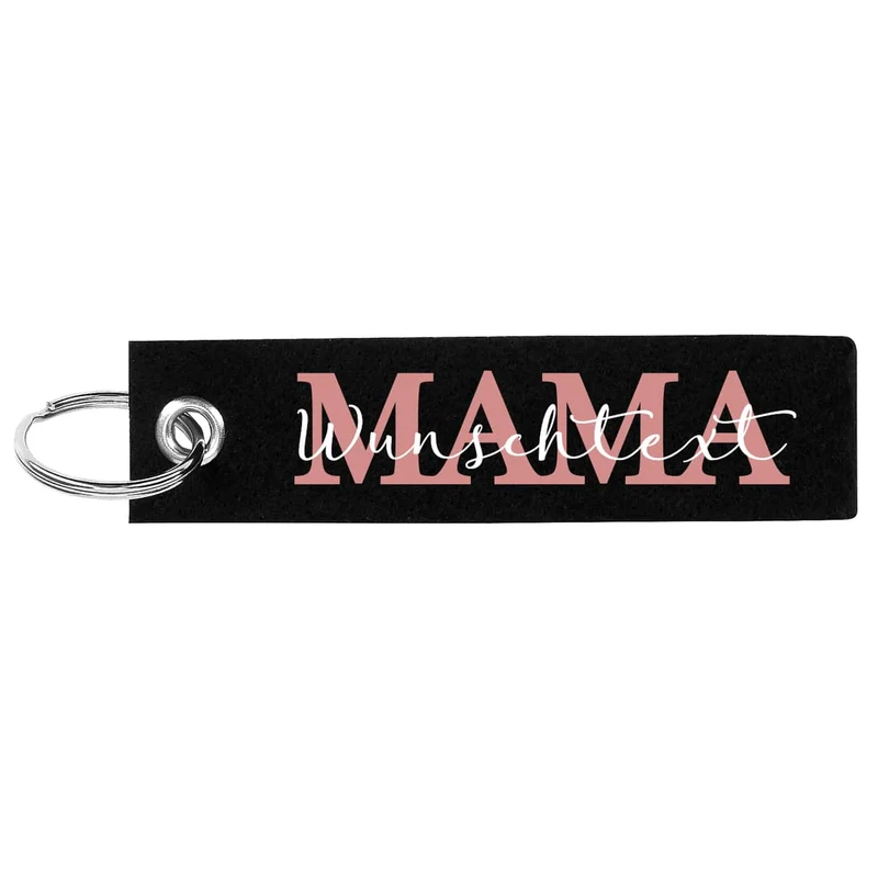 Schlüsselanhänger - MAMA - mit den Namen der Kinder