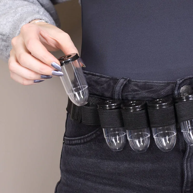 Shot-Gürtel mit 8 Shot Flaschen