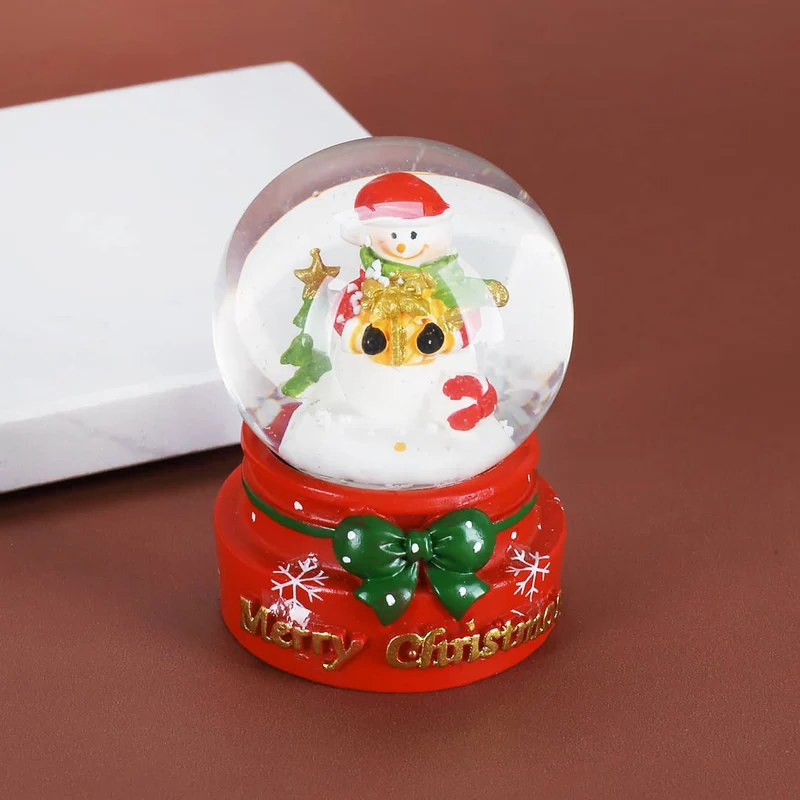 Wunderschöne Schneekugel für die Adventszeit