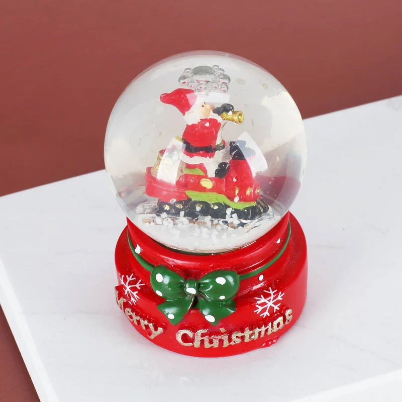 Wunderschöne Schneekugel für die Adventszeit