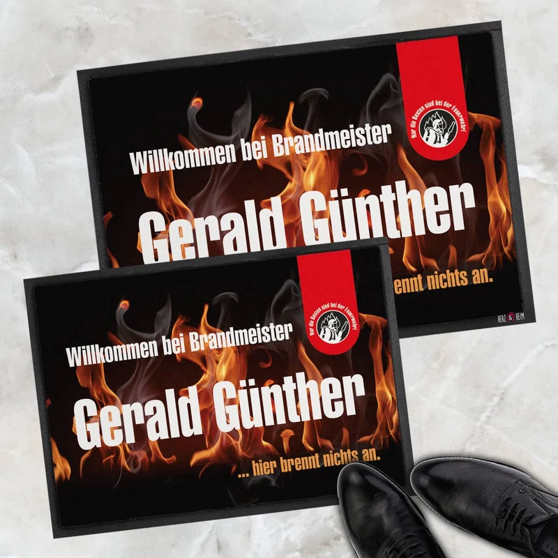 Der Fußabtreter für Feuerwehrmänner & -frauen