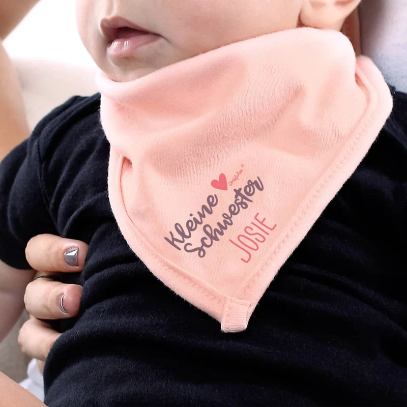 Rosa Halstuch Kleine / Große Schwester