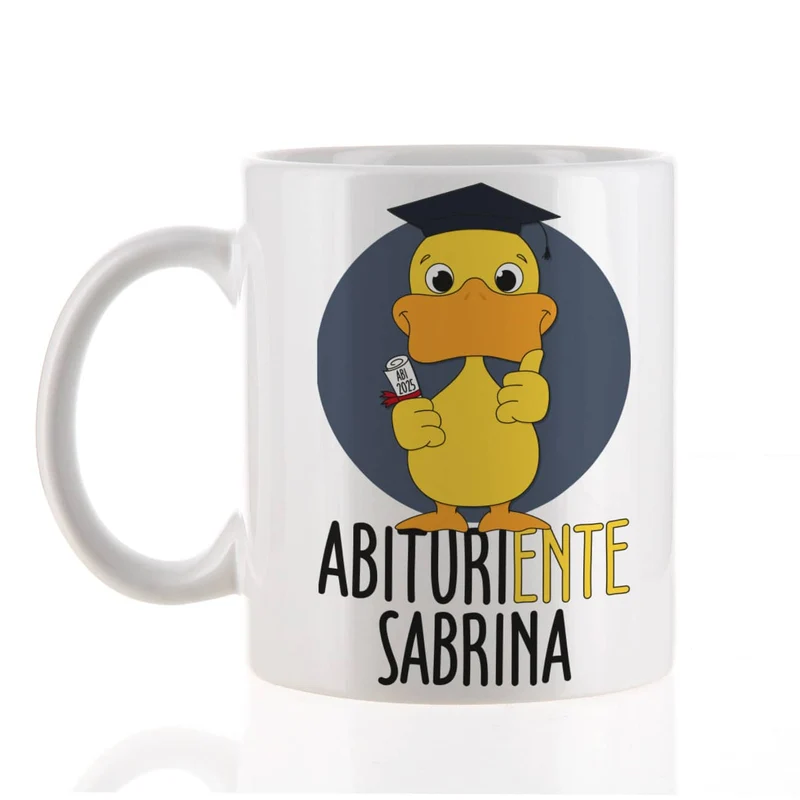 Tasse - AbituriENTE mit Abschlussjahr und Name
