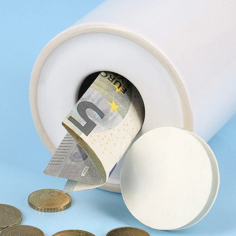 Persönliche Spardose als Geldgeschenk zum Abitur