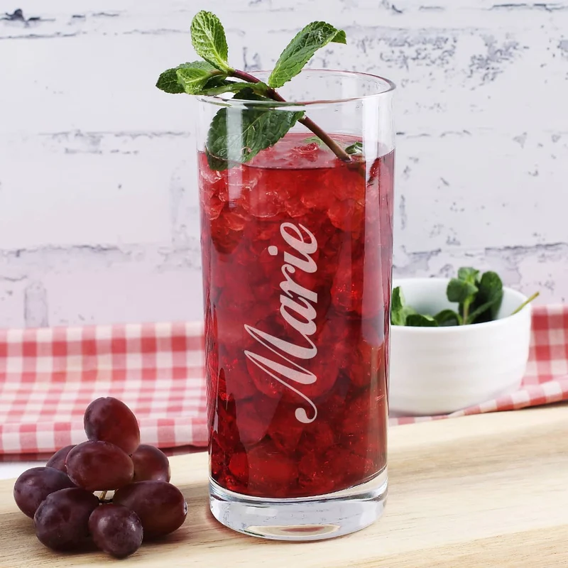 Longdrink-Glas mit Namensgravur