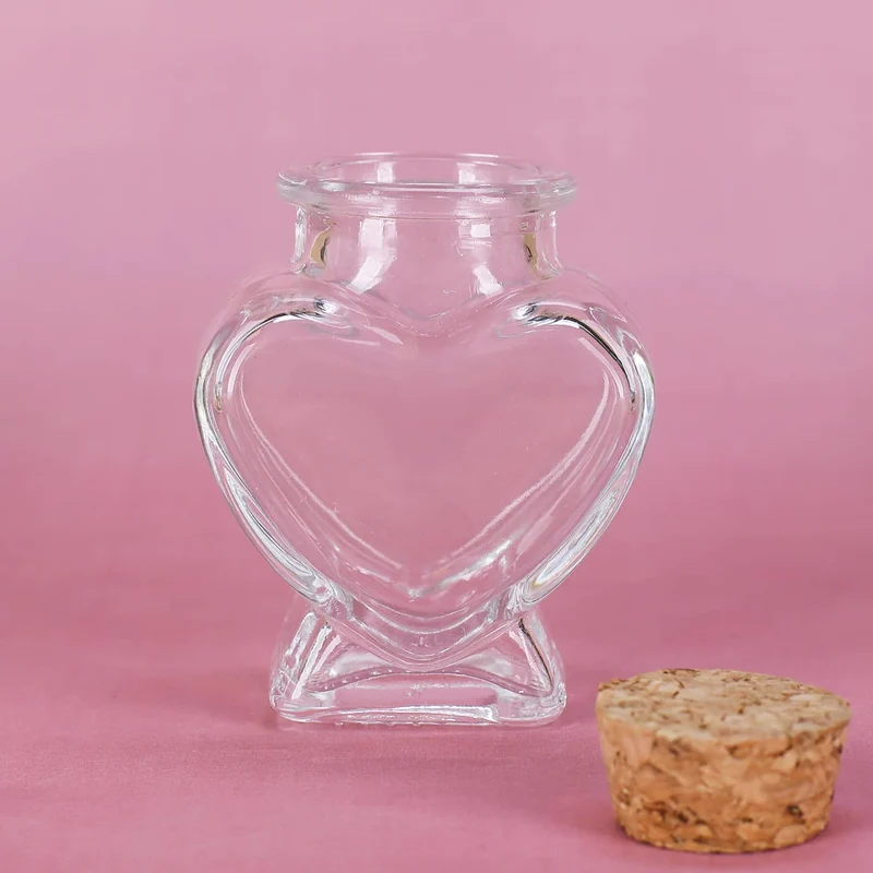 Kleine Glasdose - Herz
