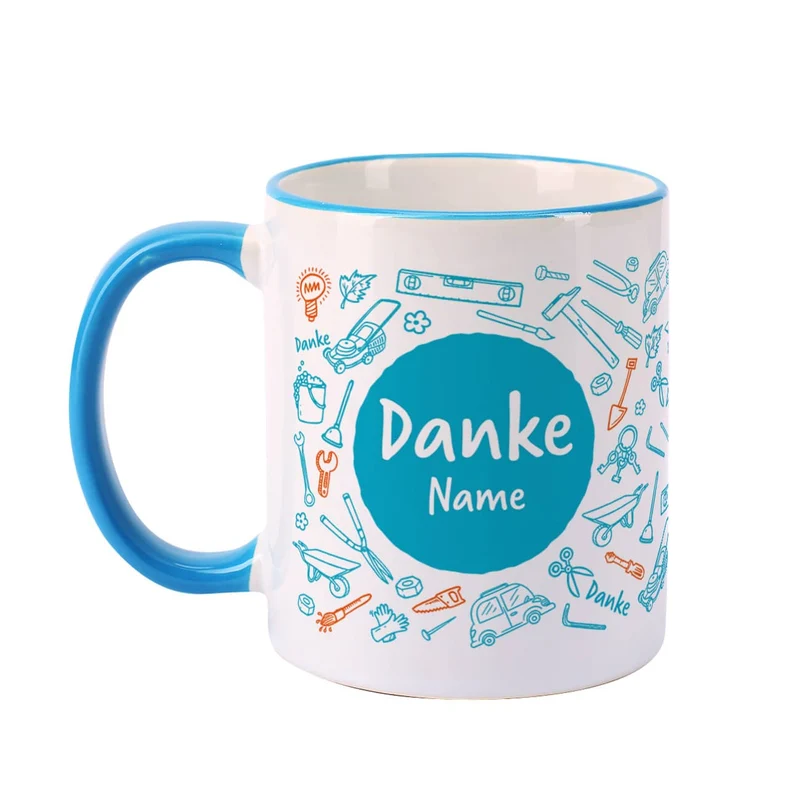 Danke - Tasse für Heimwerker