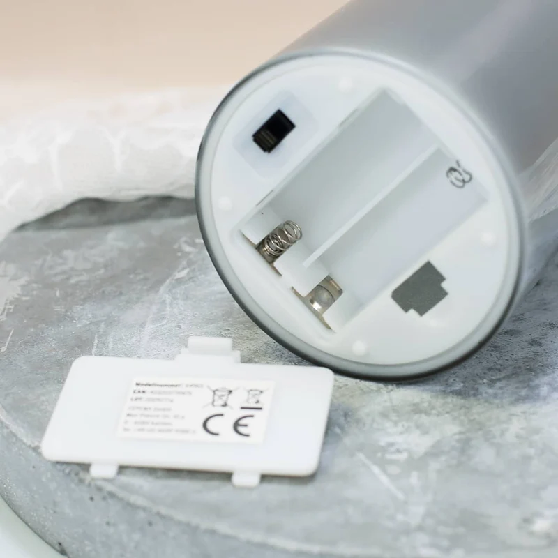 LED Windlicht mit Anker, Tau und Ihren Wunschnamen graviert