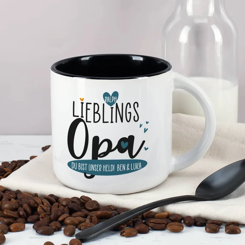 Großer Kaffeepott für Ihren Lieblingsopa