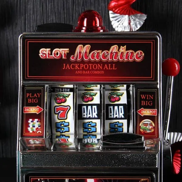 Spardose Spielautomat mit Klingel und Licht