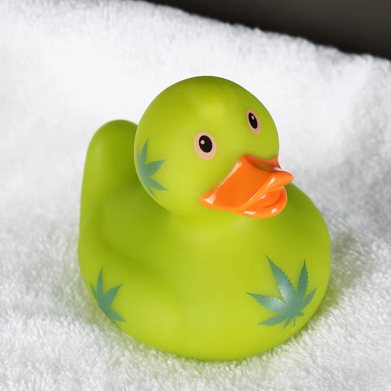 Cannabis Quietsche-Ente