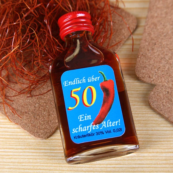 Kräuterlikör - 50 ein scharfes Alter!