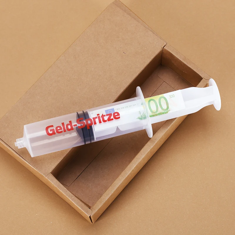 Geld-Spritze zum 70. Geburtstag