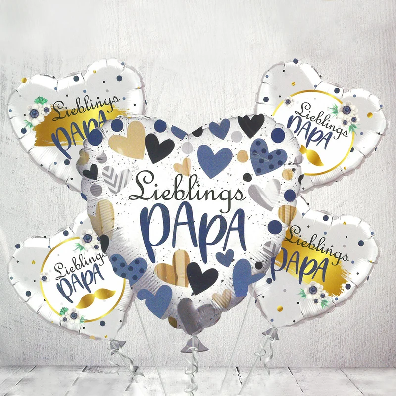 Lieblings-Papa Folien-Ballon-Set 5-teilig