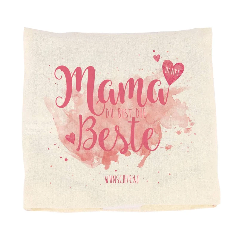 Mama du bist die Beste - Kirschkernkissen für Mama