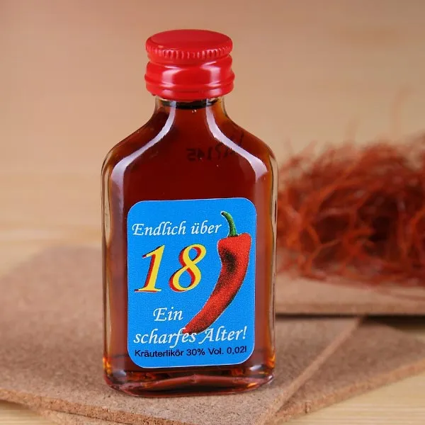 Kräuterlikör 18 ein scharfes Alter!