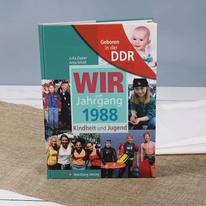 Jahrgangsbuch 1988 Geboren in der DDR