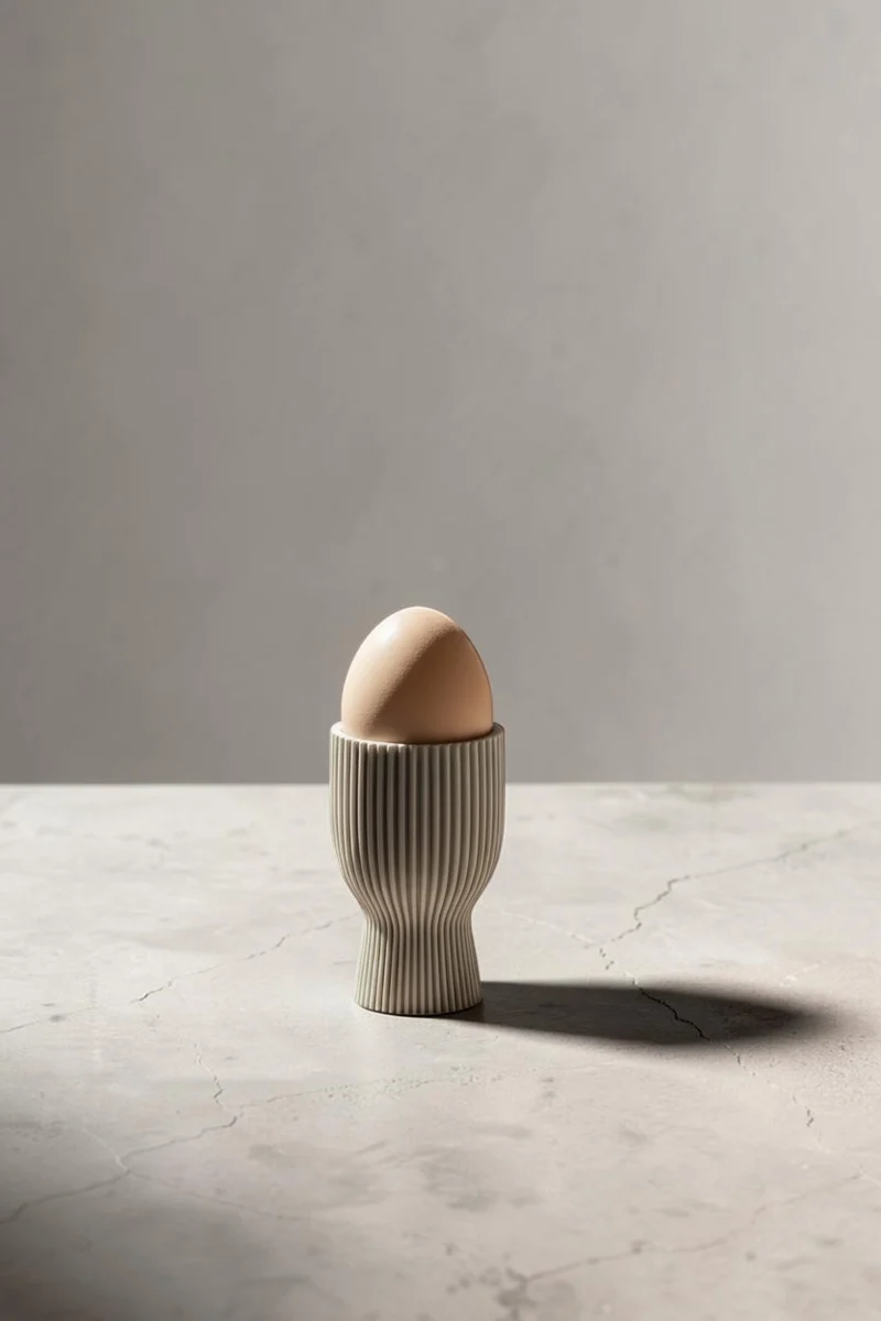 Moderner Eierbecher – 3D Druck – Minimalistisches Design für Ostern & Frühstück