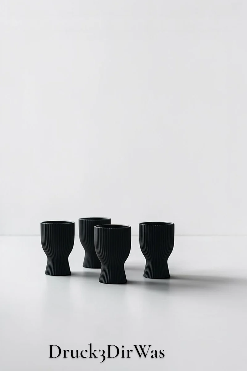 Moderner Eierbecher – 3D Druck – Minimalistisches Design für Ostern & Frühstück