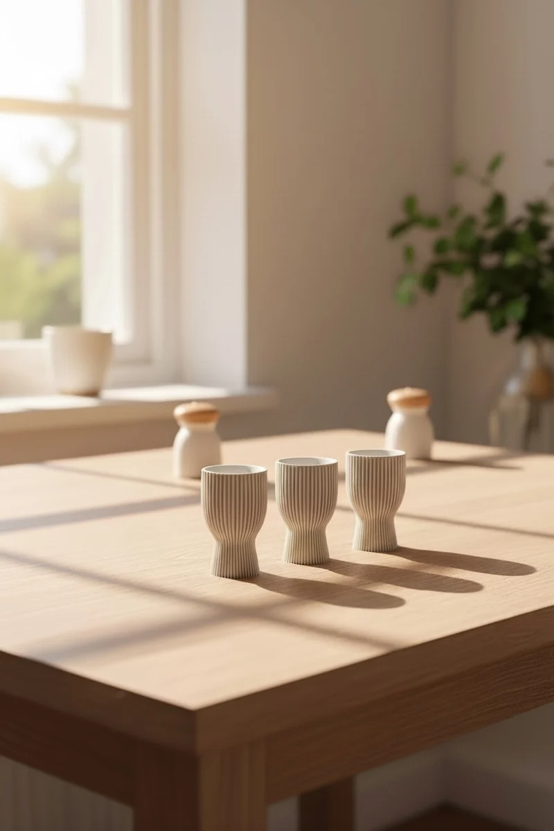 Moderner Eierbecher – 3D Druck – Minimalistisches Design für Ostern & Frühstück