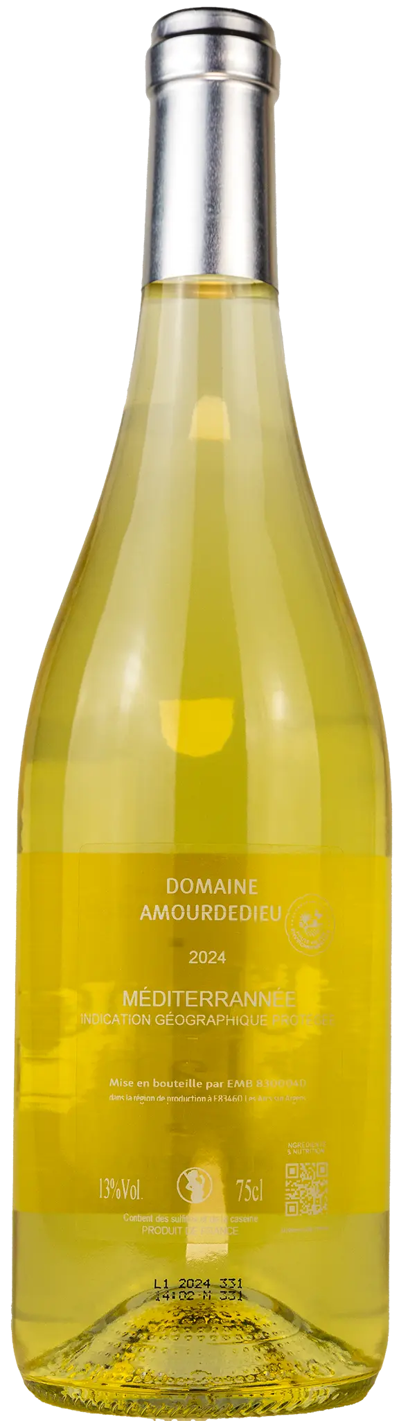Domaine Amourdedieu 'le blanc de blanc' 2024