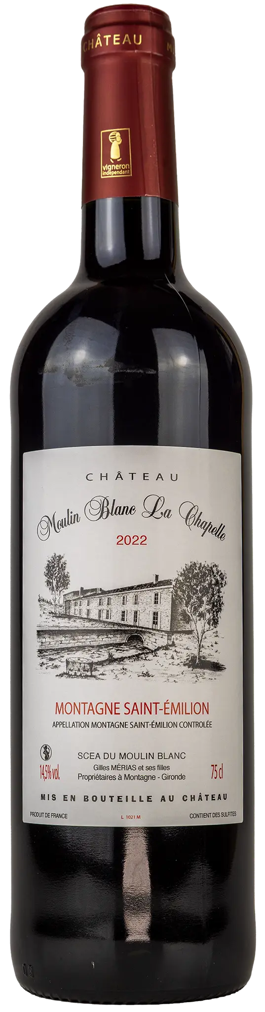 Château Moulin Blanc La Chapelle 2022