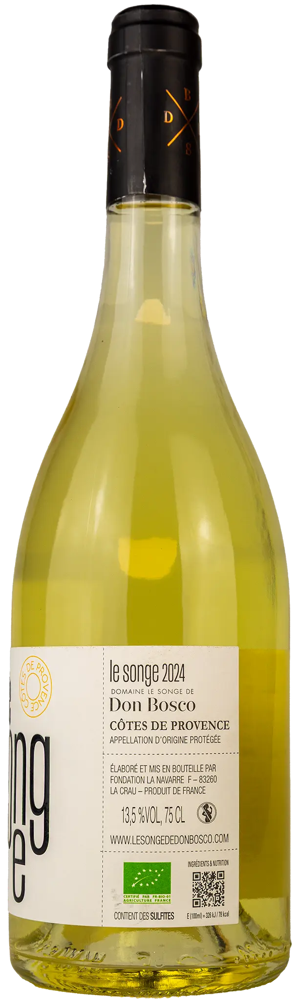 Domaine Le Songe de Don Bosco blanc 2024