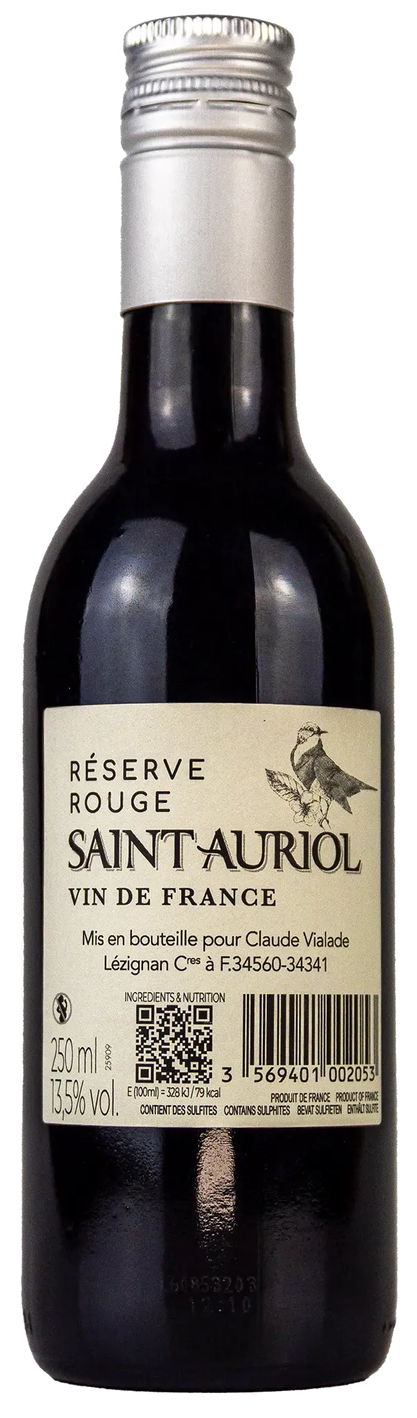 Réserve Saint-Auriol rouge 0,25l Flasche
