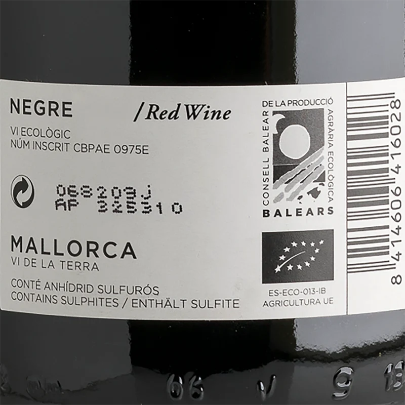 Sincronia Negre 2014 (0,75L) - Bodega Mesquida Mora