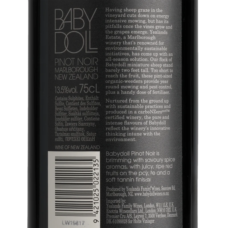 Baby Doll Pinot Noir 2014 (0,75L)