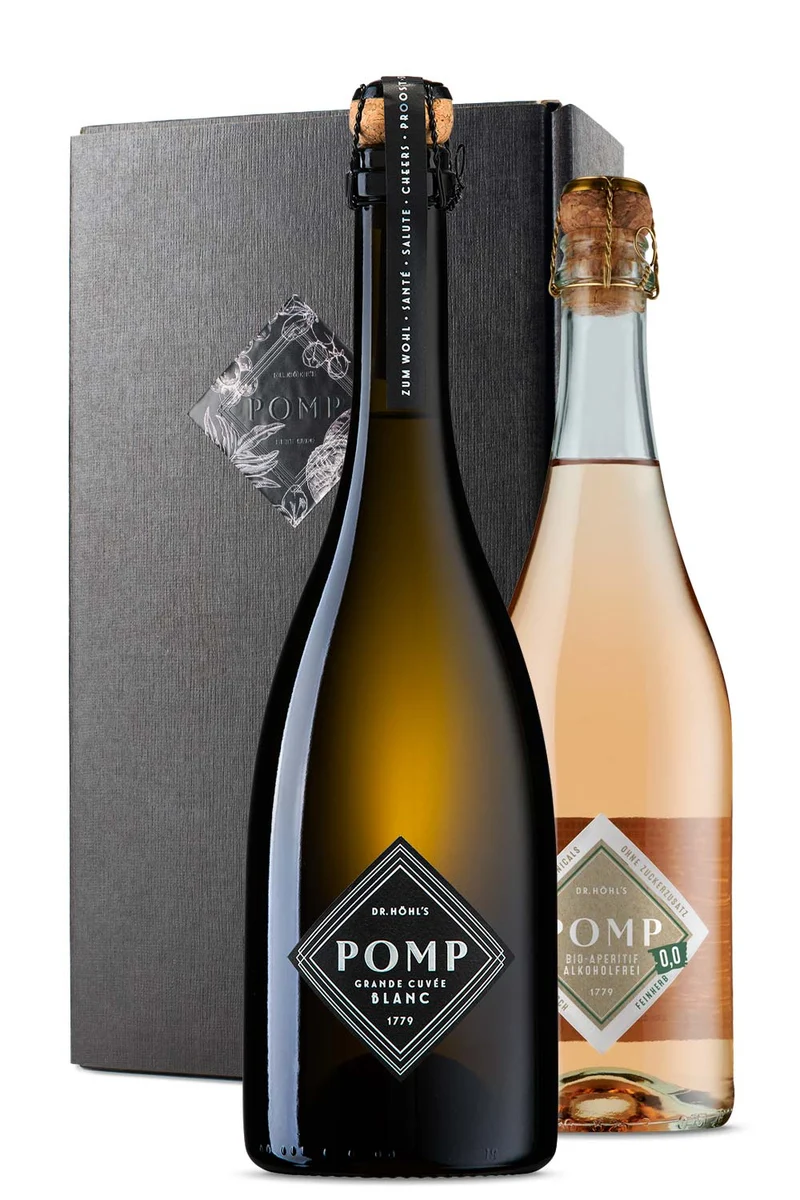 Gourmet Geschenkbox Premium Blanc Cuvée Duo
