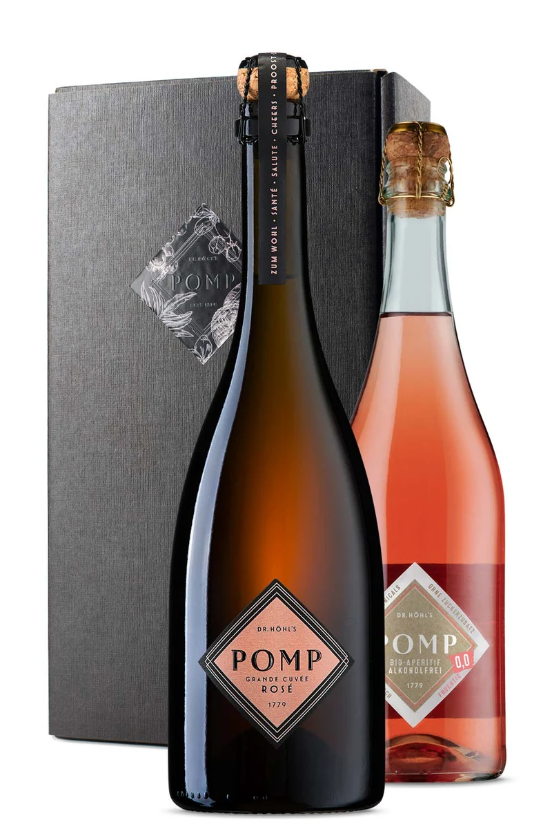 Gourmet Geschenkbox Premium Rosé Cuvée Duo