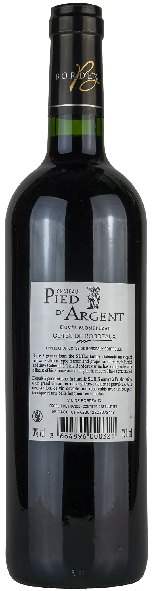 Château Pied d´Argent 'Cuvée Montpezat' 2021