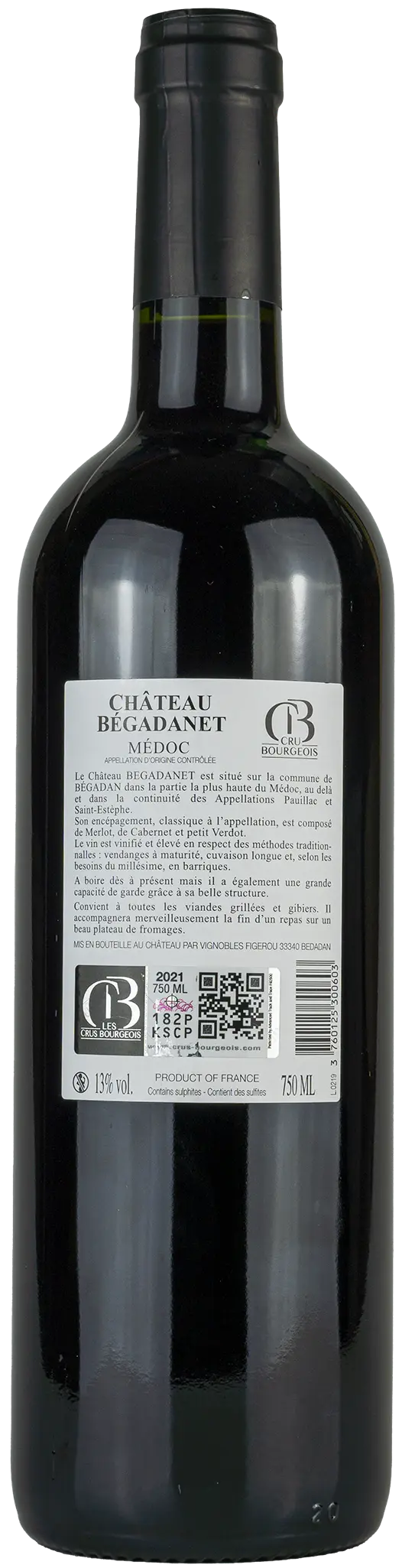 Château Bégadanet 'Cru Bourgeois' 2021